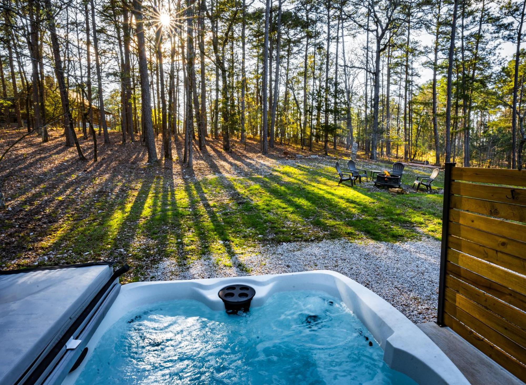 Coppermoon Cabin Broken Bow Exterior foto